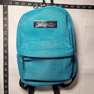 Vibedration Hydration Backpack w/o bladder- Small Size - Blue w/silver - Used